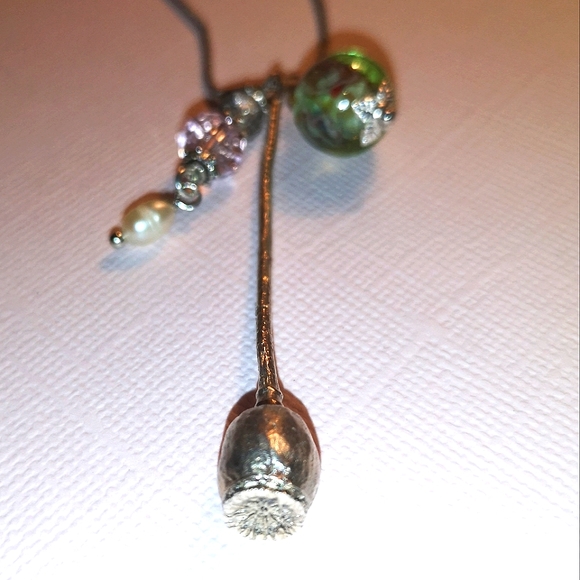 Handmade mixed charm necklace - Picture 6 of 6